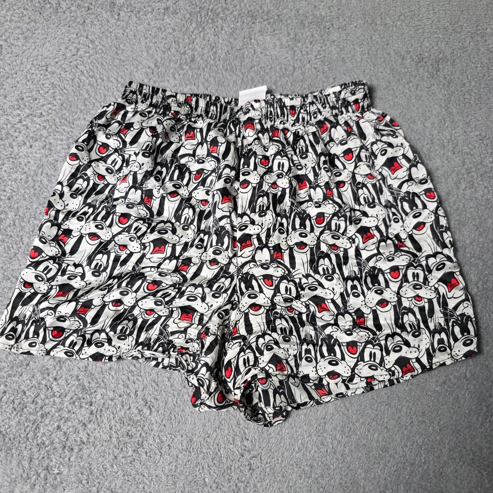 Mickey & Co. Mens M Silk Boxer Shorts Black Sylvester the Cat All Over Print